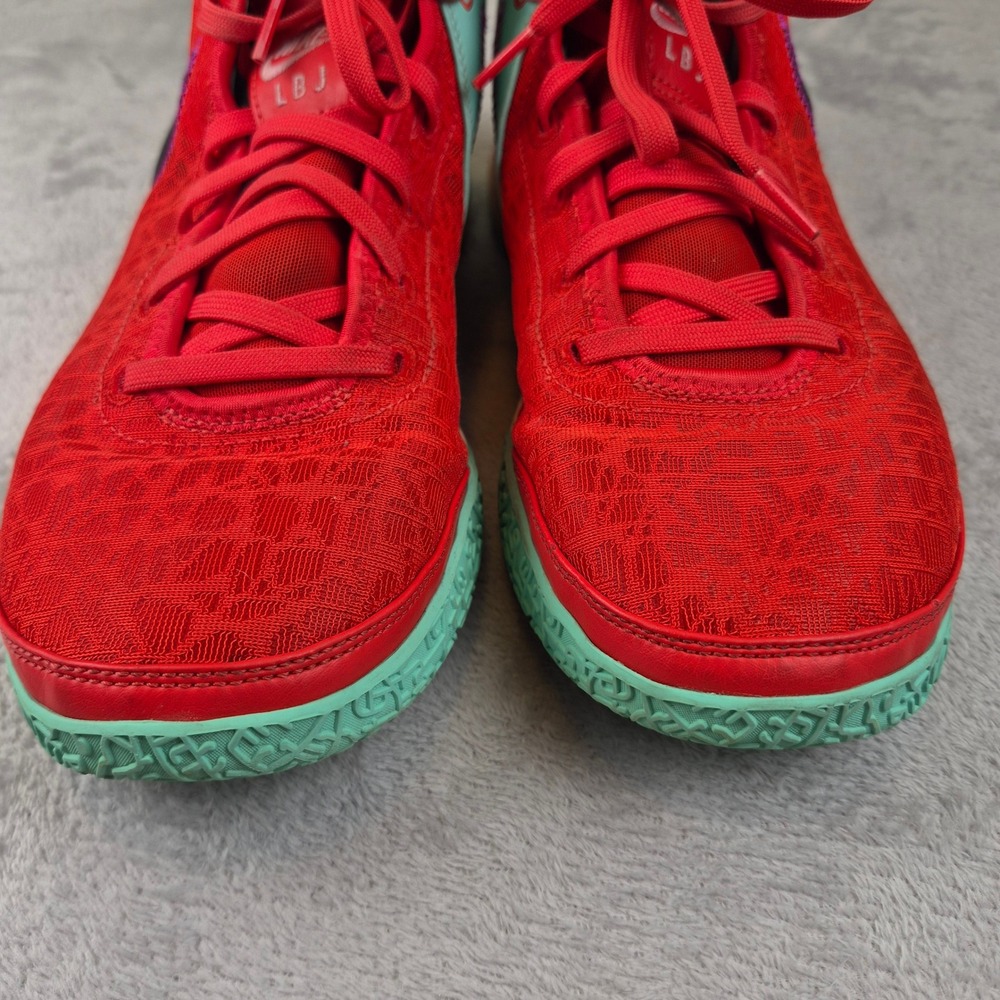 Nike LeBron Zoom NXXT Gen Track Red Basketball Athletic Shoes DR8784-600 Mens 11 - Picture 4 of 11